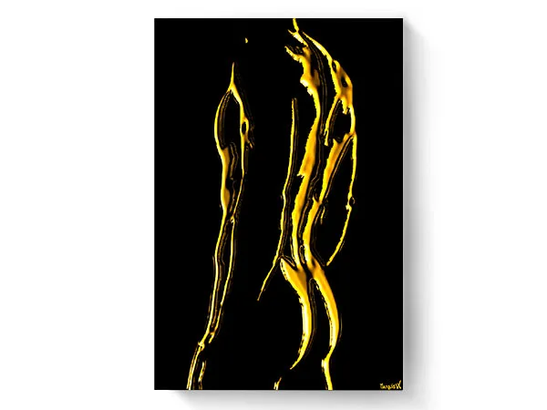 Gold Spardacus On Canvas