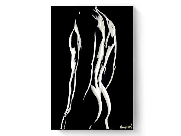 White Spardacus On Metal