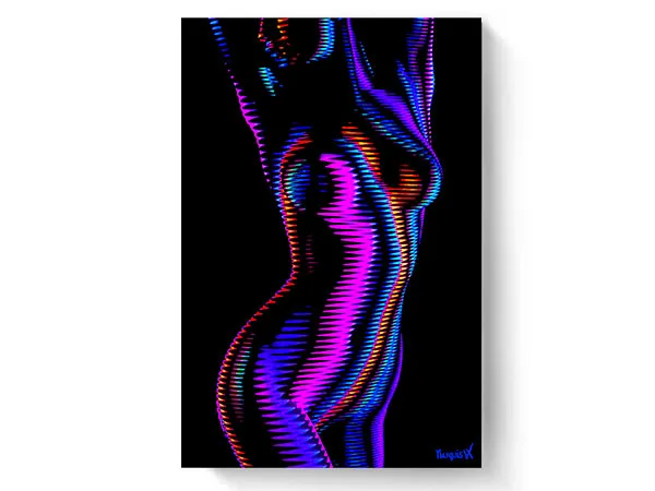 ZZZ Girl Black On Metal