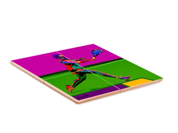 Female Tennis 4-1 Coaster - Image 4