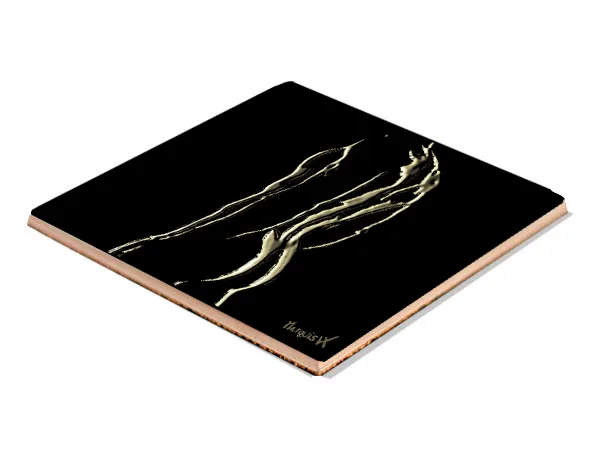 Chrome Silver Spardacus Left Single Coaster - Image 3