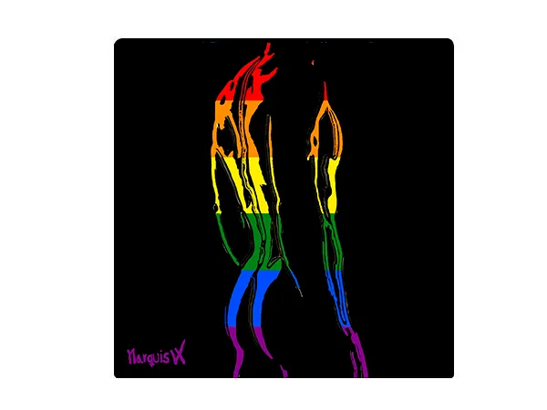 Pride Spardacus Right Single Coaster