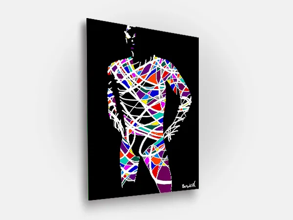Retro Man On Metal - Image 2